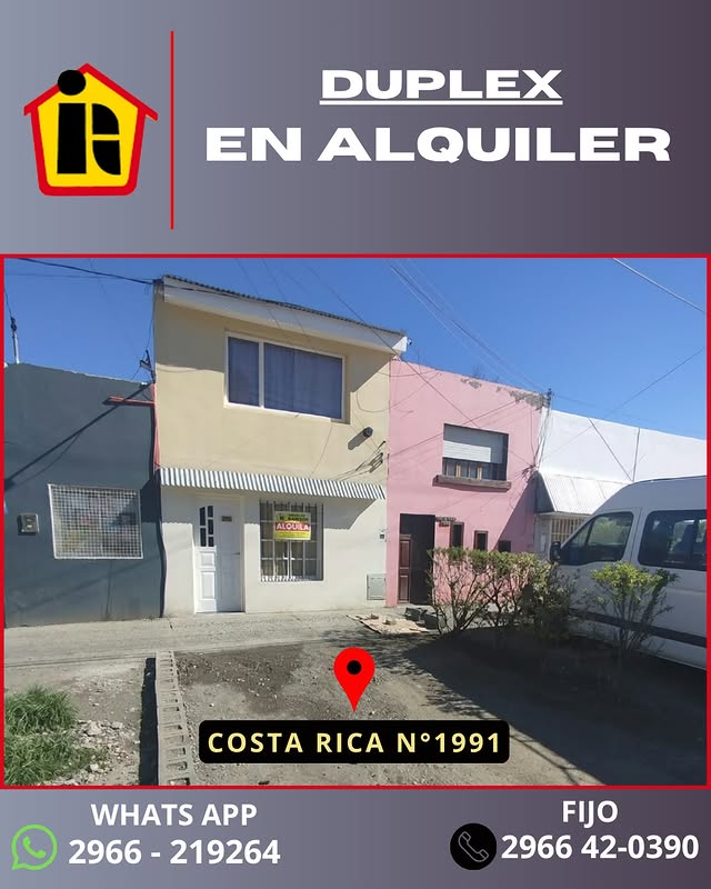 Dúplex en alquiler — Costa Rica